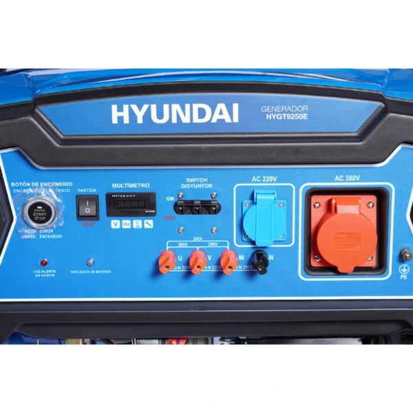 GENERADOR GASOLINA 6.5KW TRIFÁSICO - Imagen 2