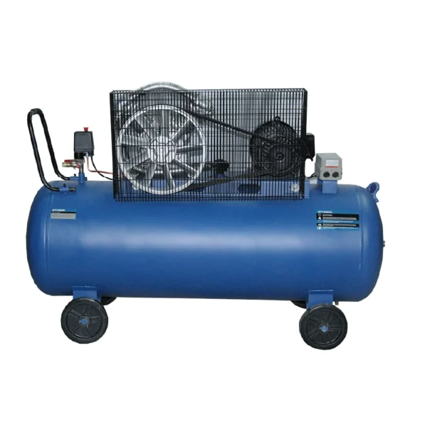 Compresor Hyundai Trifásico 5,5HP 300L 115psi Correa - Imagen 2