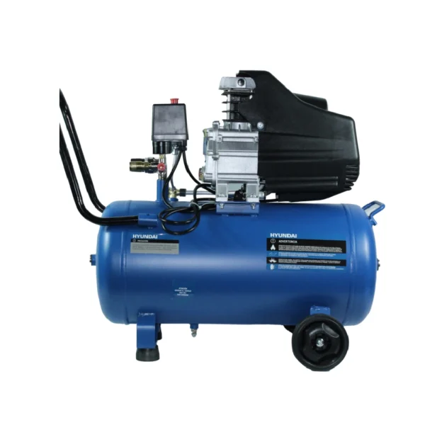 Compresor Hyundai Monofásico 2HP 50L 115psi Directo - Imagen 2